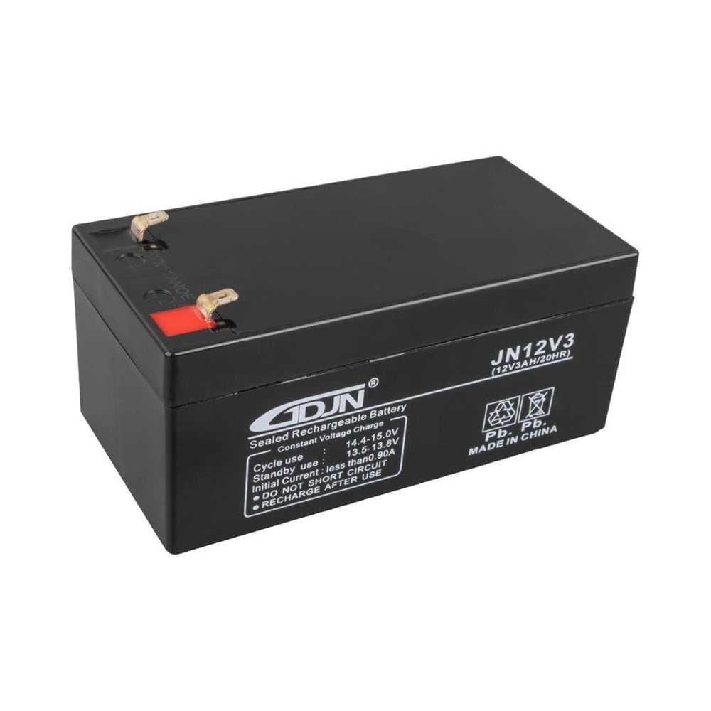 GDJN GDJN JN12V3 12 Volt - 3 Amper Kuru Akü (134 x 66 x 60 mm) - Kuru Akü