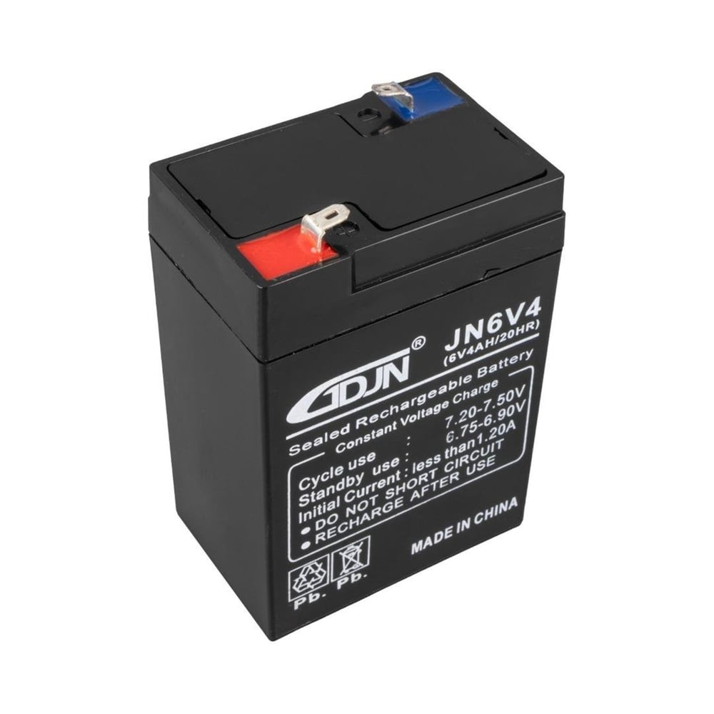 GDJN GDJN JN6V4 6 Volt - 4 Amper Işıldak Aküsü (70 x 48 x 101 mm) - Kuru Akü
