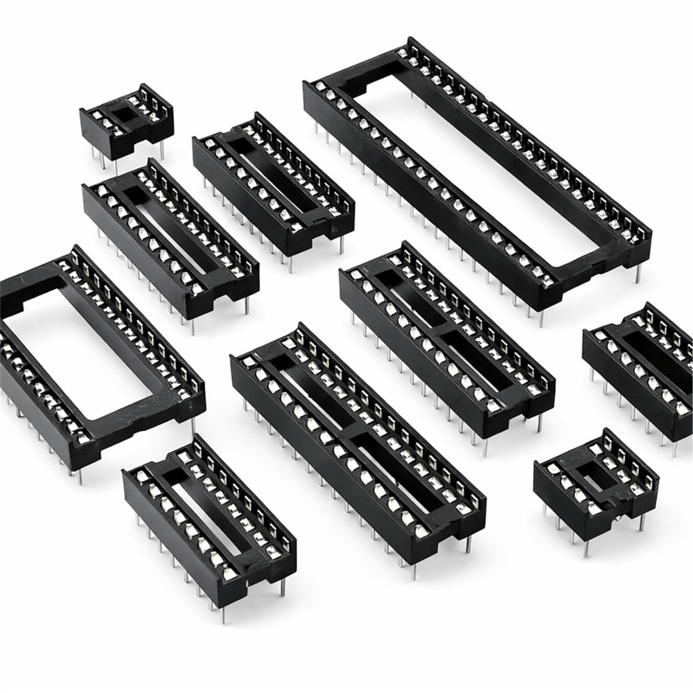 Powermaster Geniş Tip (600 Mil) Hassas Temaslı Konnektör 64P Pin DIP Entegre Soketi - Entegre Soketleri