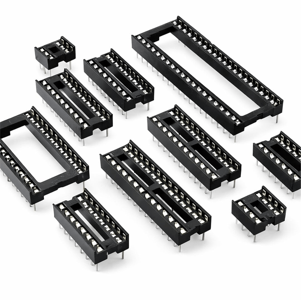 Powermaster Geniş Tip (600 Mil) Hassas Temaslı Konnektör 64P Pin DIP Entegre Soketi - Entegre Soketleri