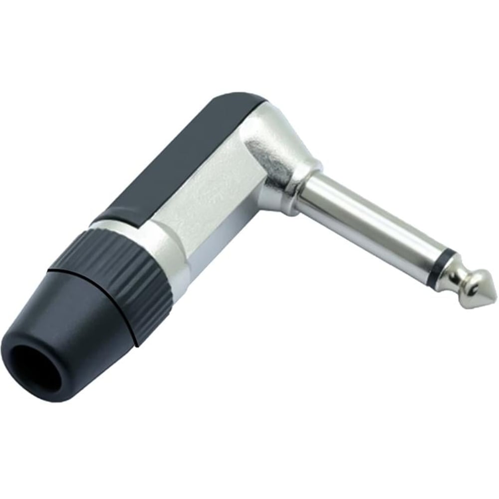 Powermaster Gitar Jack 6.3 Mm Mono L Tip  Plastik Gövde Metal Uç - Fiş - Jack - Şase