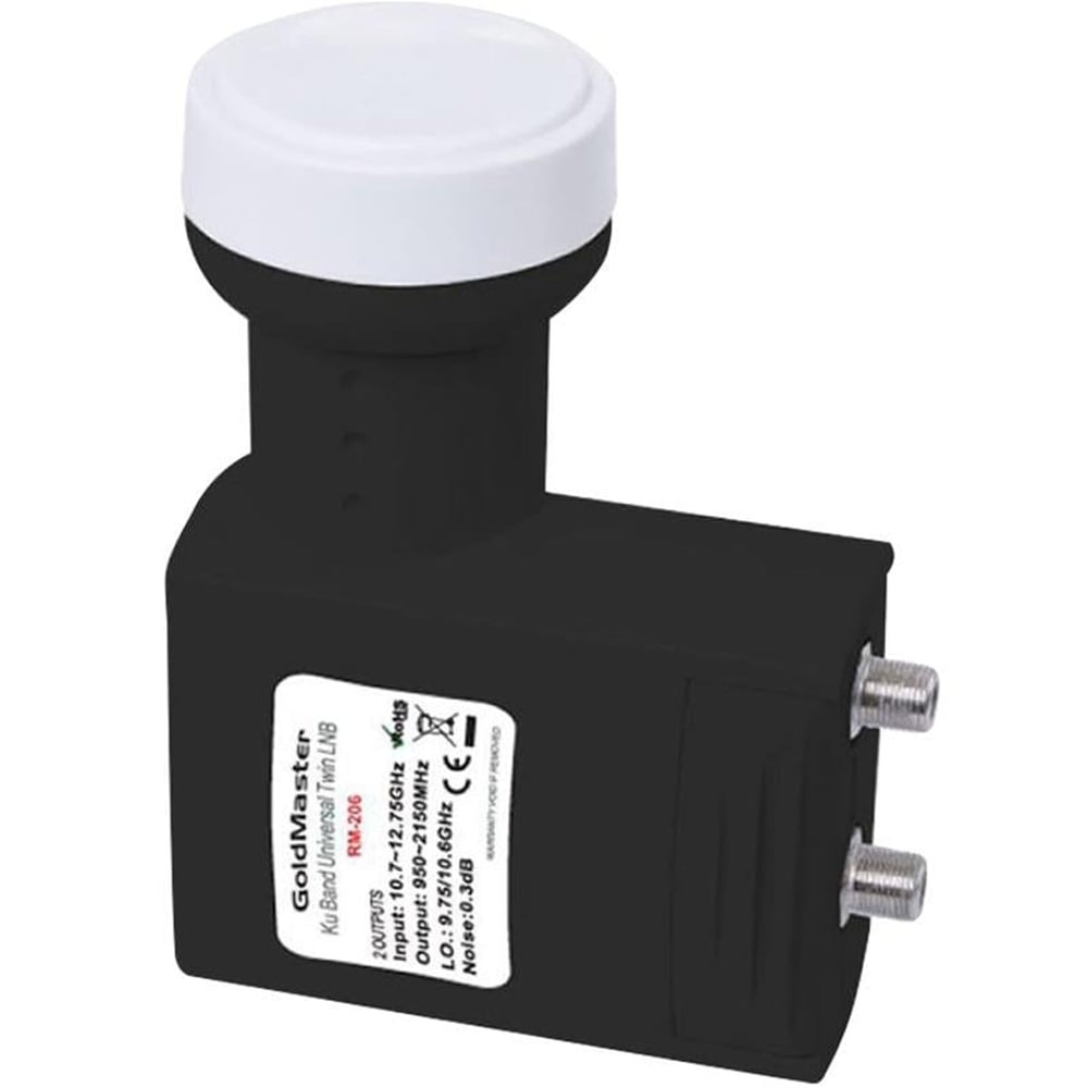 Goldmaster Goldmaster Rm-206 Çiftli Lnb - Dört Çıkışlı LNB