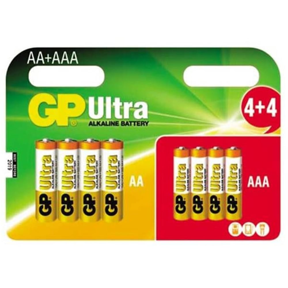 GP Gp 15/24Au4/4Pp2-2Pd8 Alkalin Pil (8Li Paket Fiyatı) - Piller