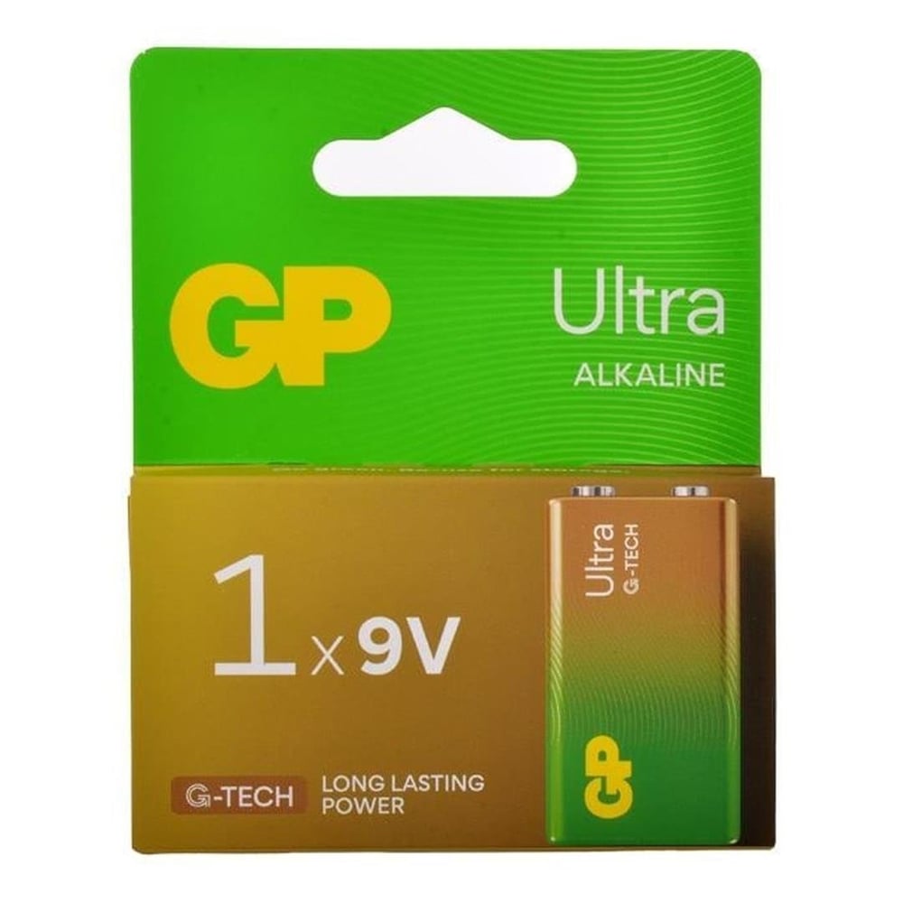 GP GP 1604AU 6LR61 9 Volt Ultra Alkalin Pil Tekli - Piller