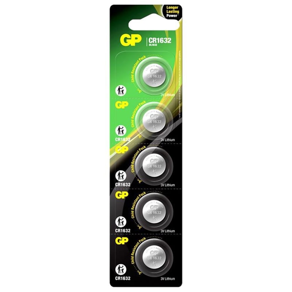 GP Gp CR-1632 3 Volt Pil 5'li Fiyat - Piller