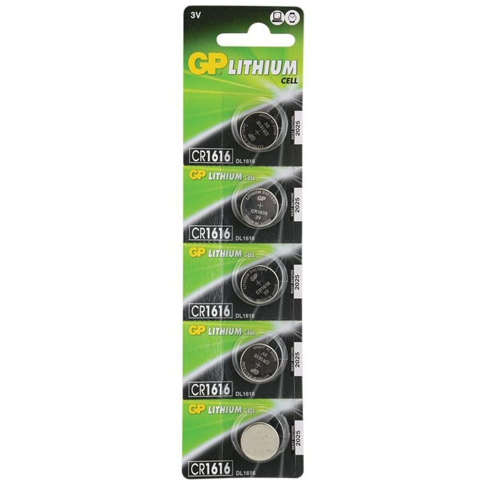 GP GP CR1616 Lityum 3 Volt Pil 5'li Paket - Piller
