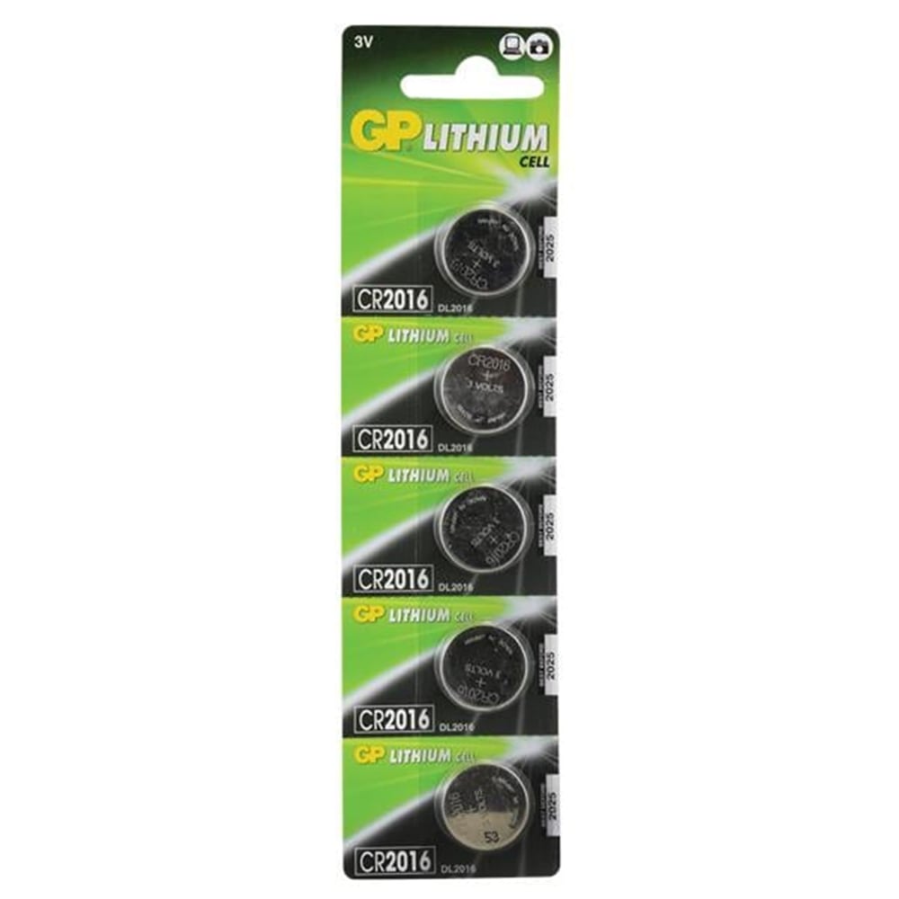 GP GP CR2016 Lityum Pil 5 li Paket - Piller