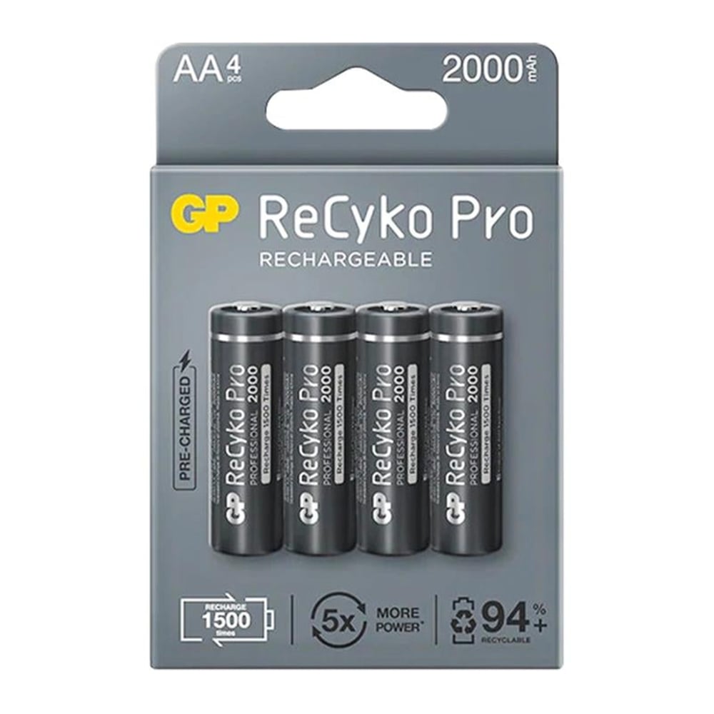 GP Gp Recyko Pro AA 2000 Mah Şarjlı 4'lü Pil - Şarjlı Piller