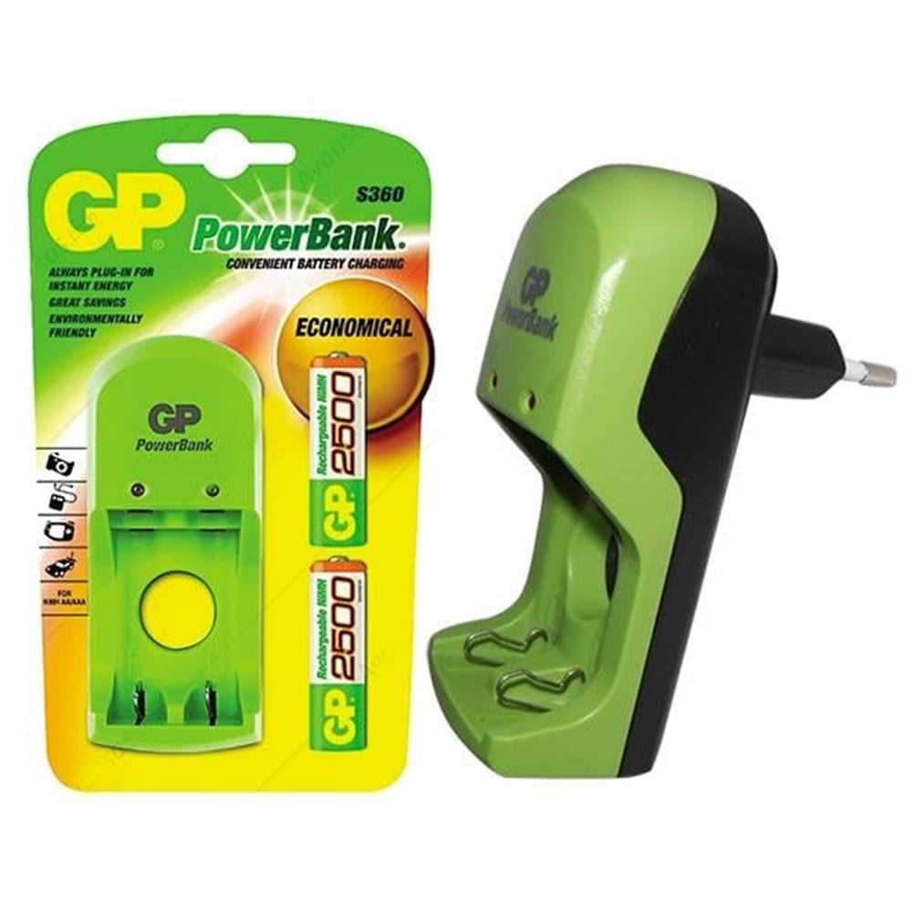 GP Gp S360 2X2500 Pil Şarj Cihazı - Pil Şarj Cihazları