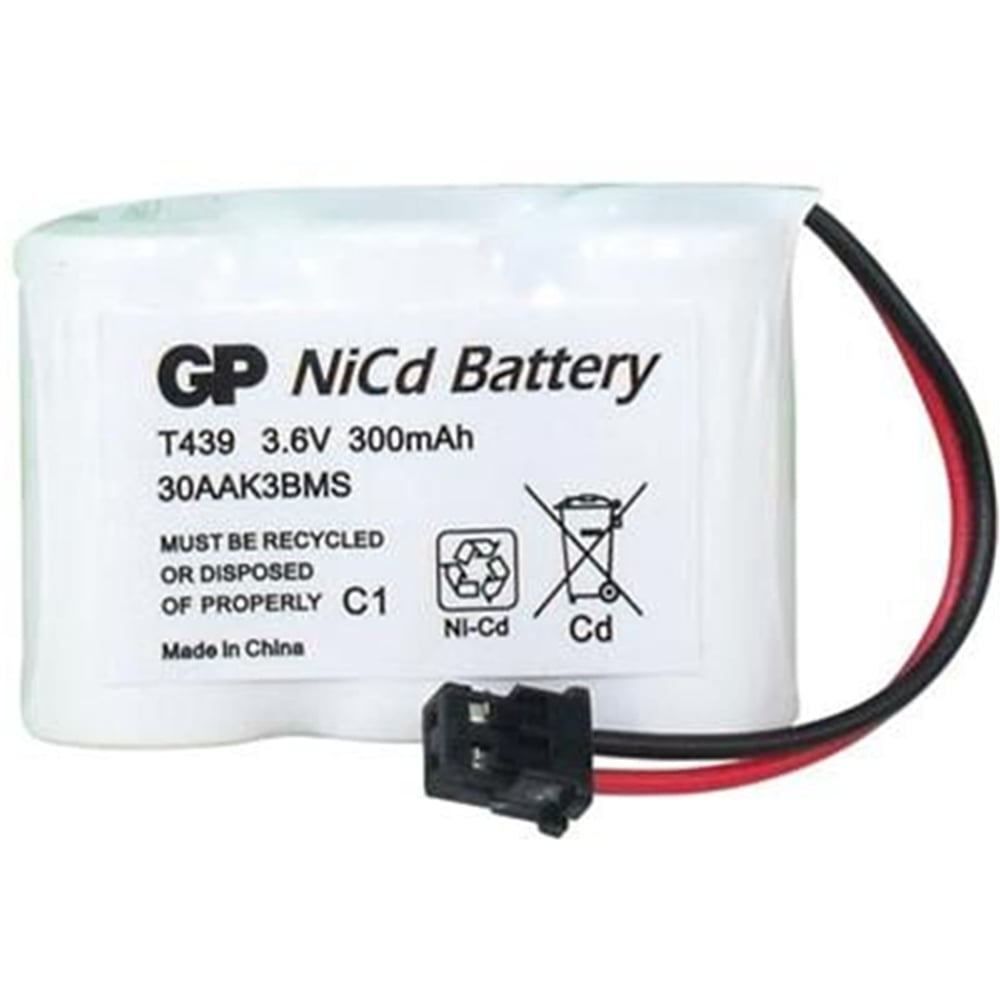 GP Gp T439 3.6 Volt 300 Mah 3Lü Kısa Pil - Şarjlı Piller