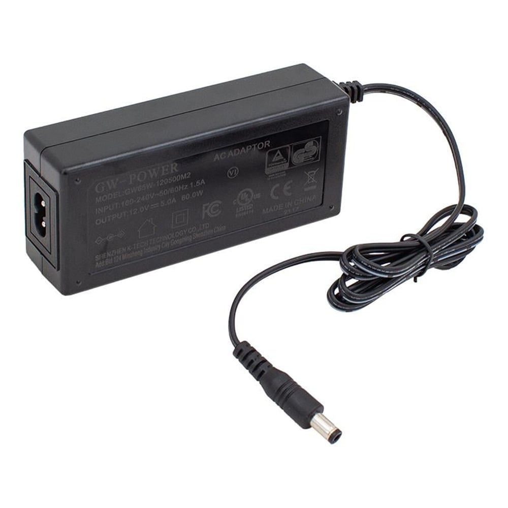 GW-Power GW-Power 12 V - 5 A Plastik Kasa Masa Tipi Adaptör 5.5*2.5 Uç - Adaptörler