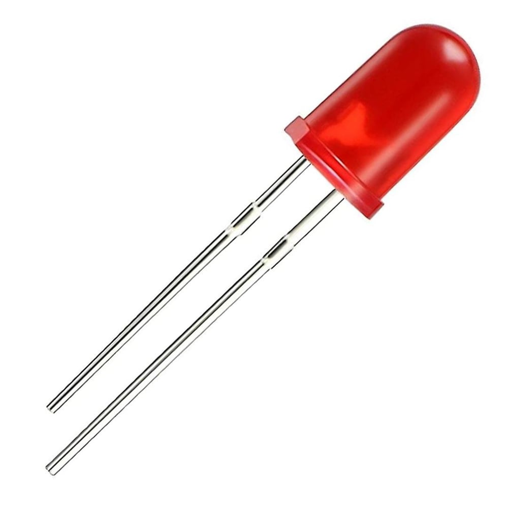 Oem Halmet Mantar Led 5mm Kırmızı - Mantar Ledler