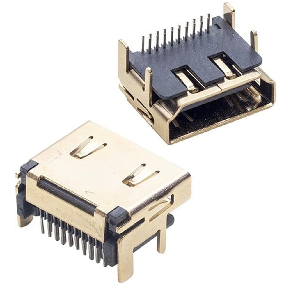 Oem HDMI Şase Dik - Fiş - Jack - Şase