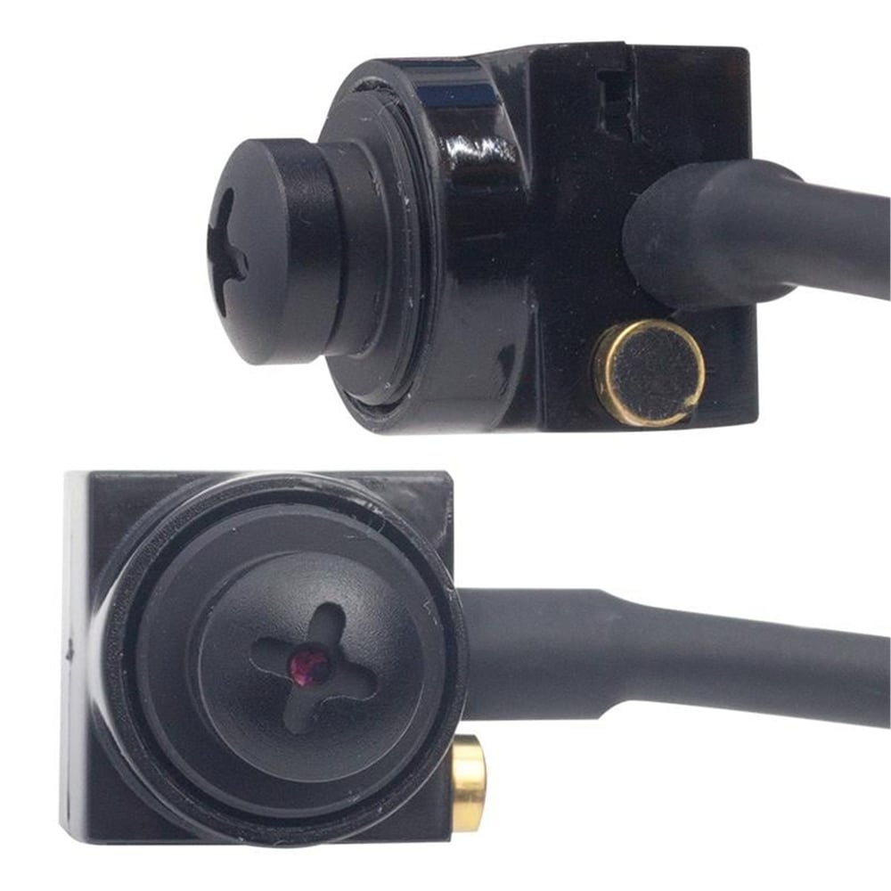 Hello Hello HL-19311 800TVL 1/4 MT499 Sensör Mini Kamera Mikrofonlu 3.6mm 1280X960P 19x15x15mm - Güvenlik Kamerası