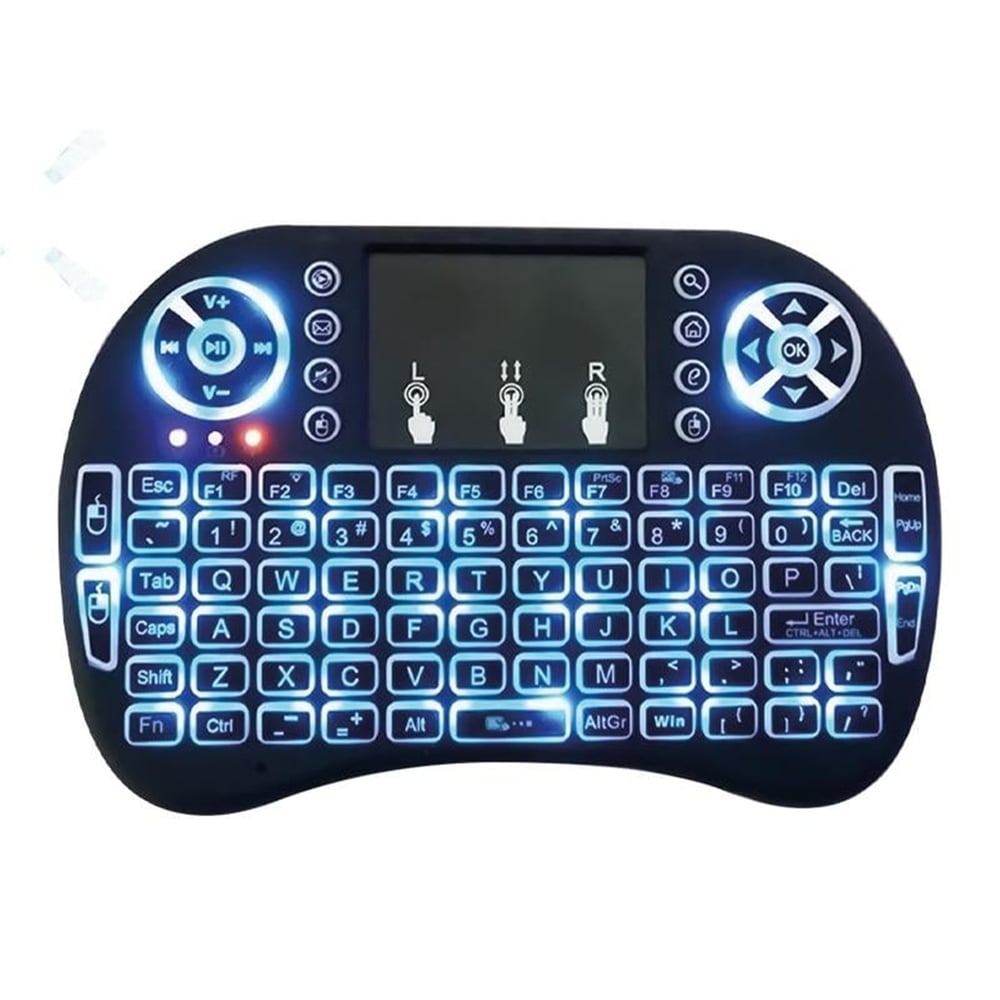 Hello Hello HL-19485 Ledli Dokunmatik Kablosuz Mini Klavye - Klavye