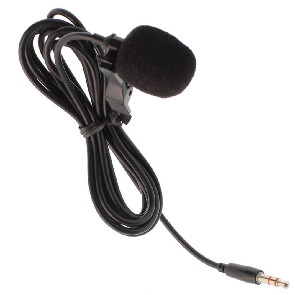 Hello Hello HL-5344 Siyah 3.5 Mm 3 Boğumlu AUX Kablolu Yaka Ve Youtuber Mikrofonu - Yaka Mikrofonları