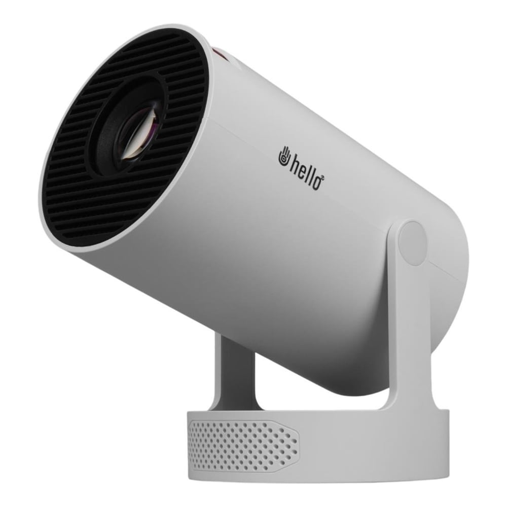 Hello Hello HY300PRO Android 11 Akıllı LED Ayarlanabilir Projeksiyon FHD Kablosuz Görüntü Aktarım Destekli Ev Sinema Sistemi - Projeksiyon Cihazı