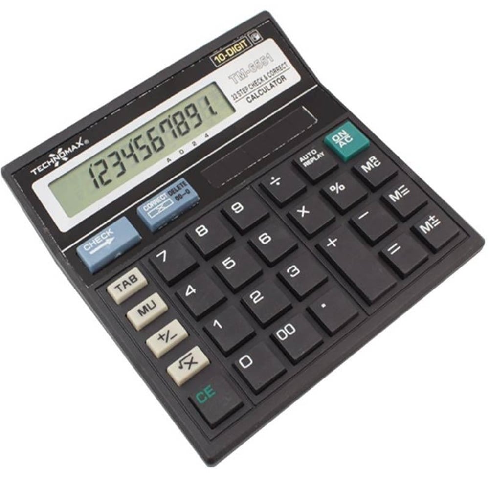Technomax Hesap Makinesi 12 Haneli Technomax TM-6551 - Hesap Makineleri