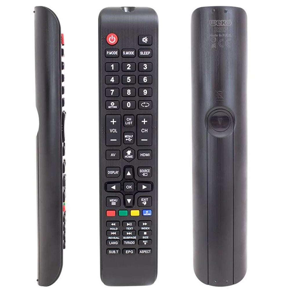 Hey HEY 40109 Di̇ji̇tsu 55SH Rose ATV 232 Technobox Uyumlu LCD LED TV Kumanda - Lcd-Led-Plazma TV Kumandaları