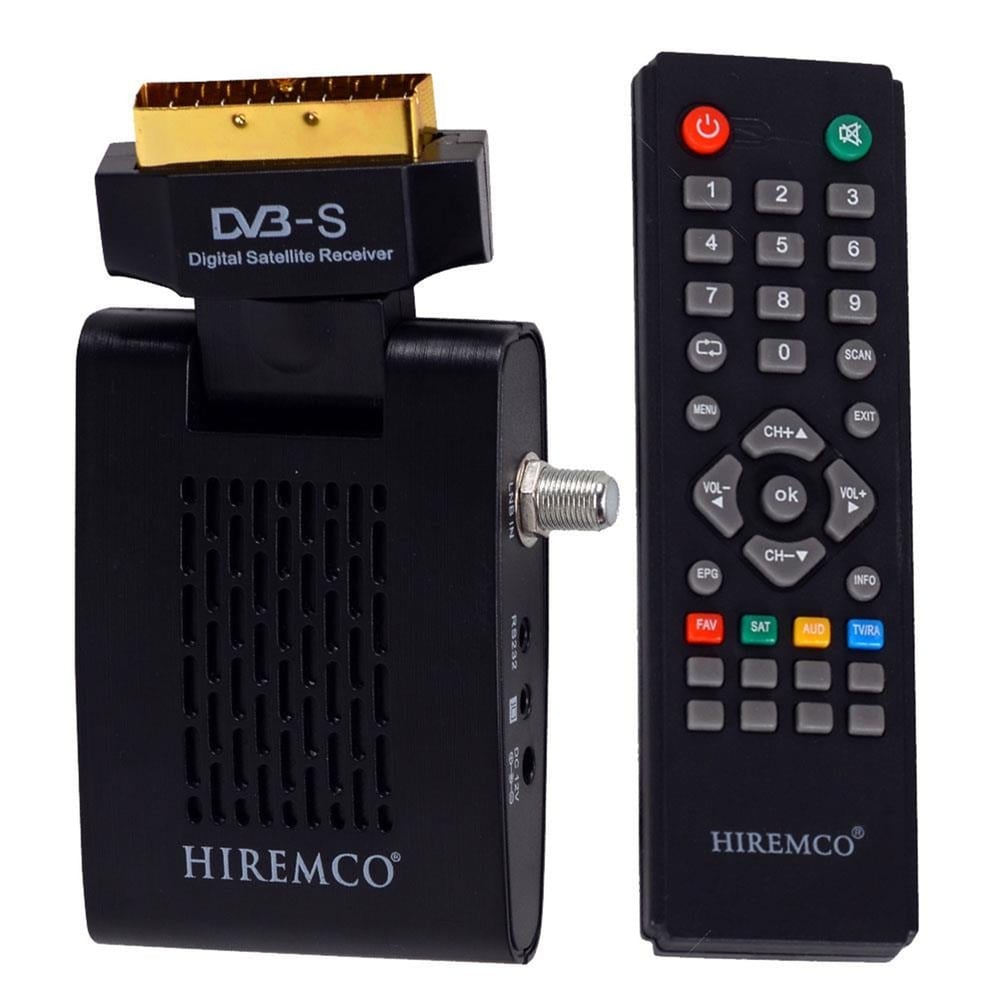 Hiremco Hiremco F2 SD Mini Scart TKGS'li Uydu Alıcısı - Hiremco Uydu Alıcısı