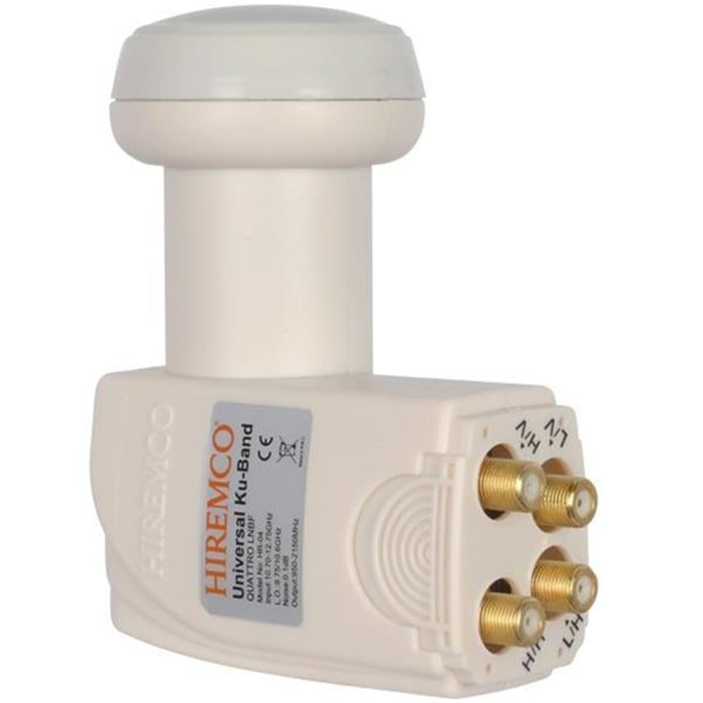 Hiremco Hiremco HR-04 Universal 0.3Db Dörtlü Santral Lnb - Santral LNB