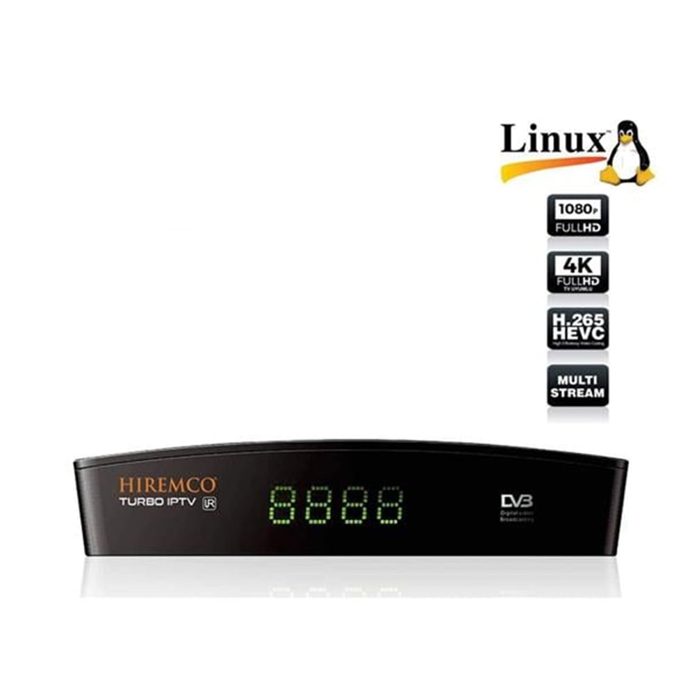 Hiremco Hiremco Turbo IP TV Ethernet'li Linux Tabanlı Full HD Uydu Alıcısı - Hiremco Uydu Alıcısı