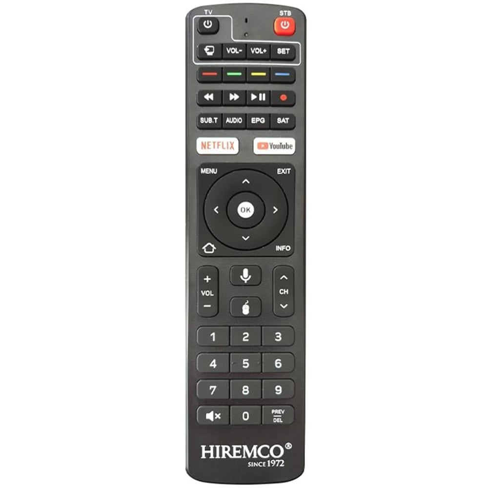 Hiremco Hiremco X6 Ultra HD Android 10 Netflix-Youtube Tuşlu Tv Box Kumanda - Hiremco Uydu Alıcı Kumandaları