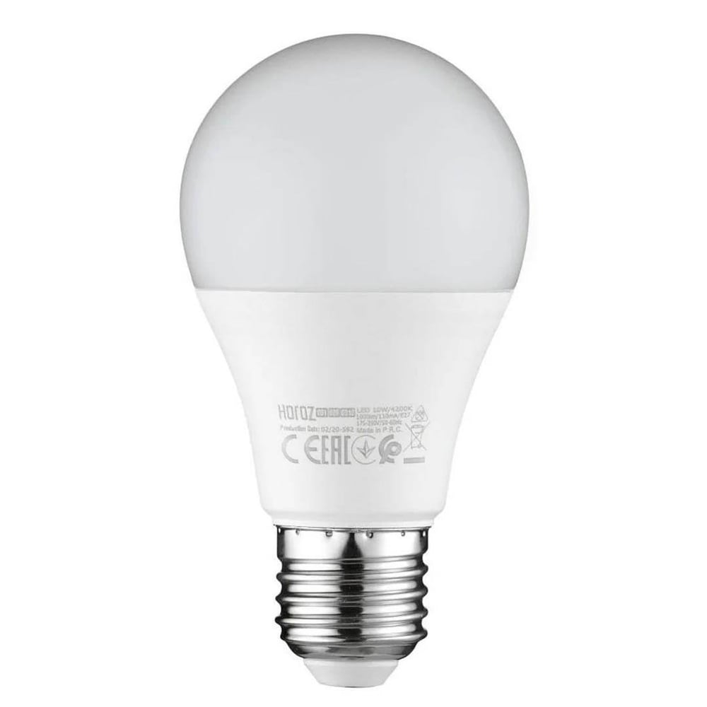 Horoz Horoz Electric PREMIER-9 220V 9 Watt E27 2700K Günışığı Led Ampul - Led Ampul Aydınlatma