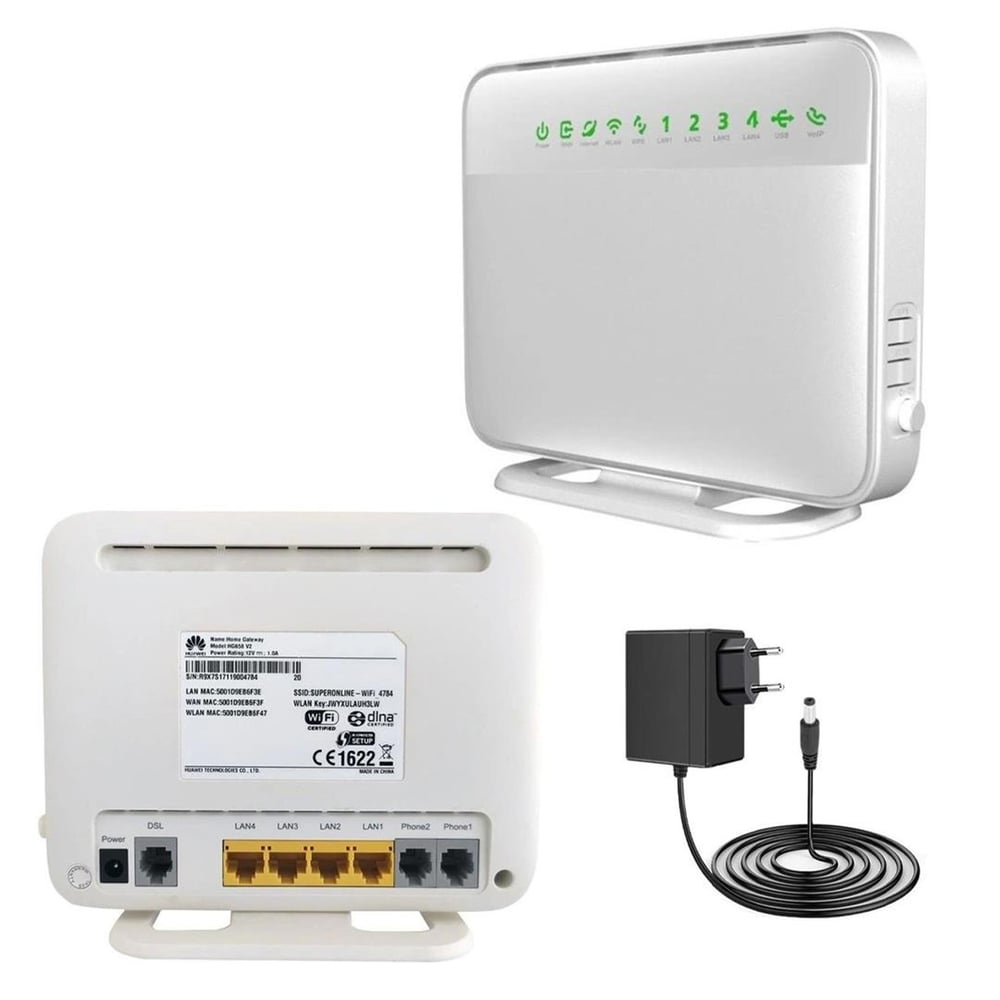 Huawei Huawei HG658 V2 VDSL-ADSL 4 Port 300 Mbps Modem (Refresh) - Adsl Modemler