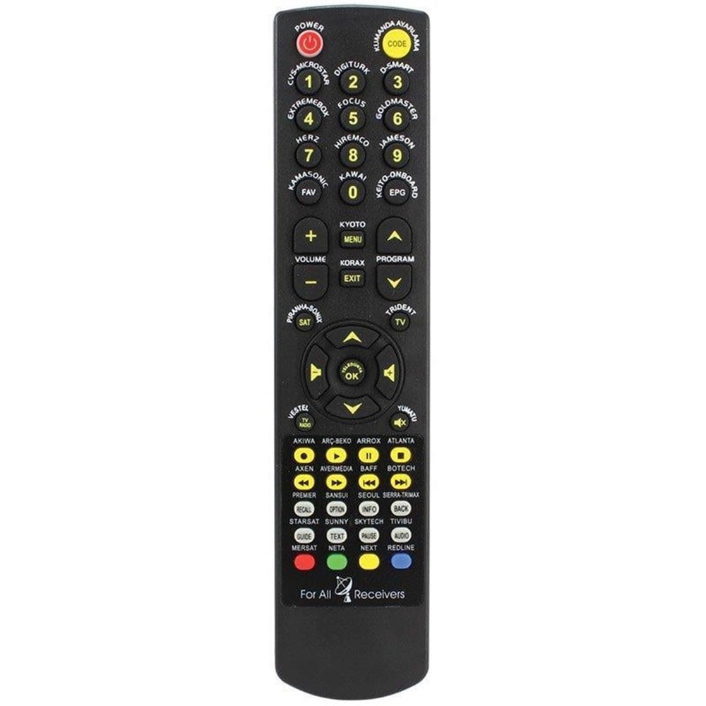 Huayu Huayu Freemax Universal Uydu Kumanda B Kalıp - Akıllı Kumandalar