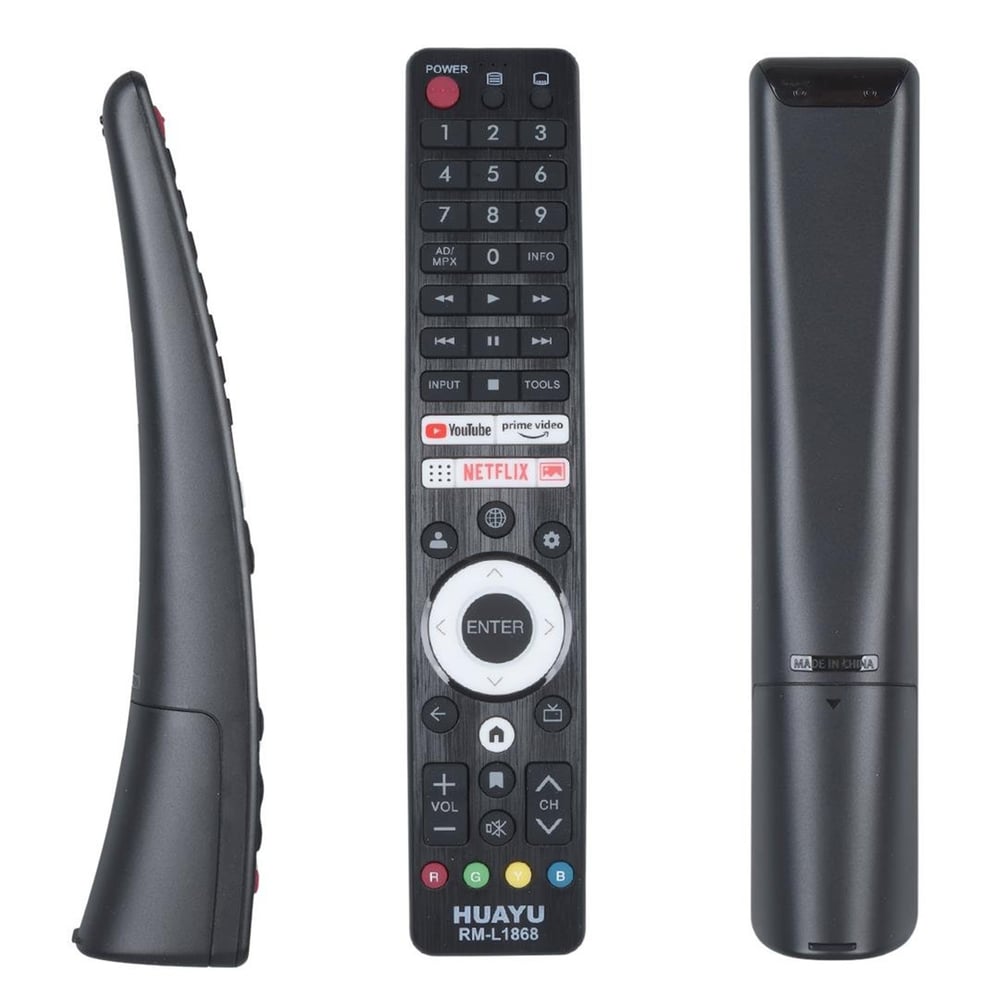 Huayu Huayu RM-L1868 Üniversal Sharp Netflix - Youtube - Prime Video Tuşlu LCD-LED TV Kumanda - Lcd-Led-Plazma TV Kumandaları