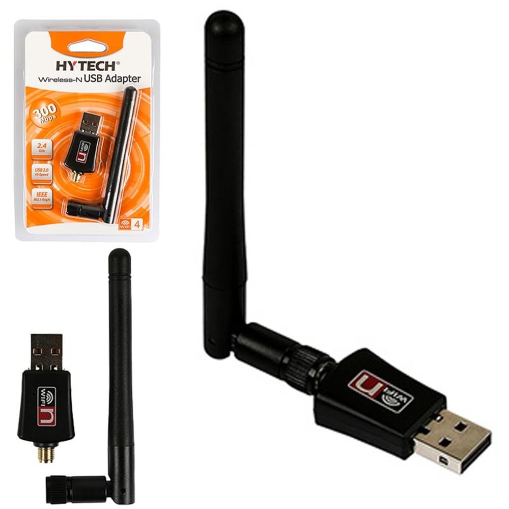 Hytech Hytech HY-XW8192 300 Mbps Wireless Usb Kablosuz Adaptör - Wireless Adaptör