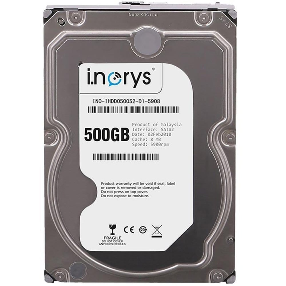 İ.Norys İ.Norys 500 GB Pipeline 5700 RPM 8 MB SATA3 Harddisk INO-IHDD0500S2-D1-5908 - Hard Diskler