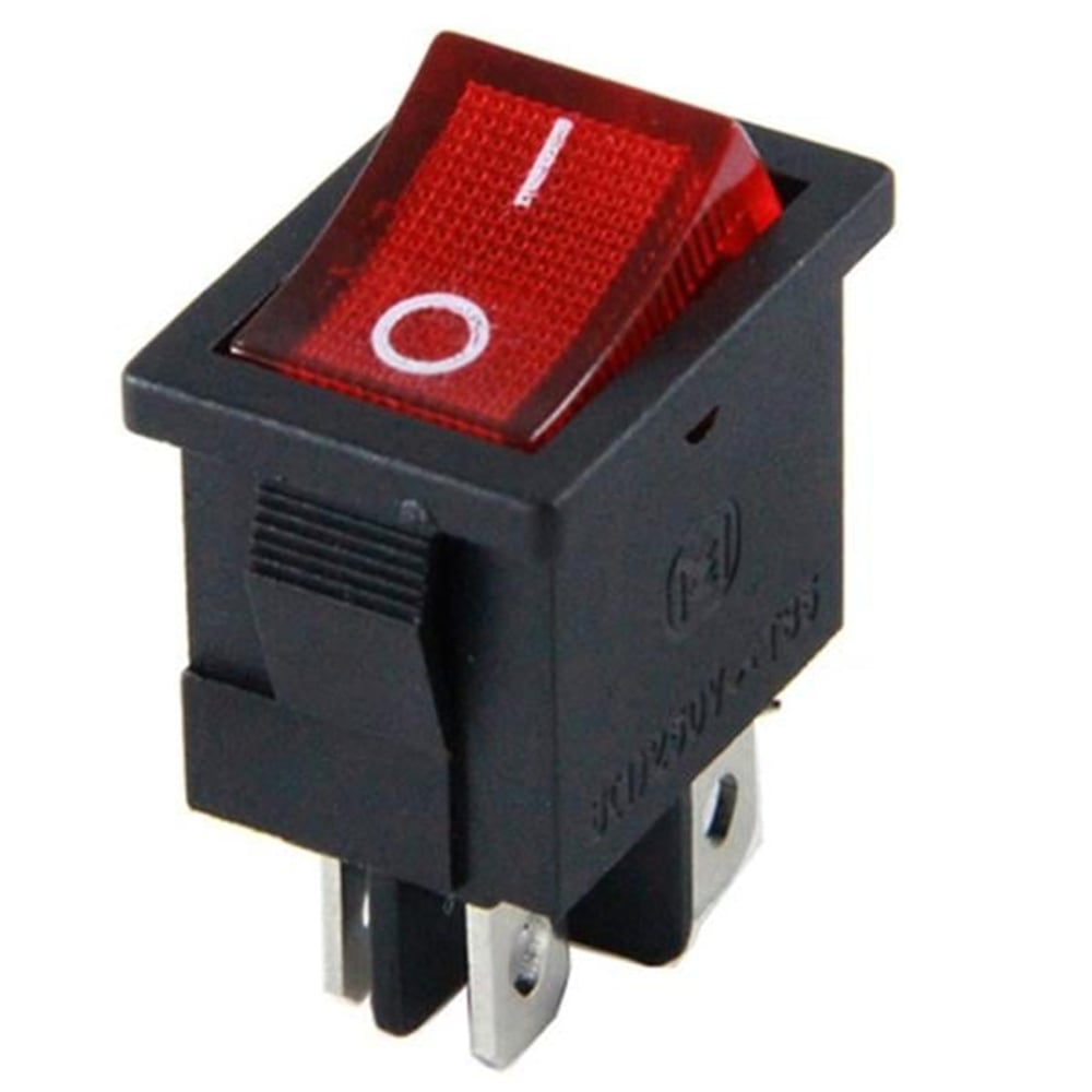 Powermaster IC-119 4 Pinli Işıklı Mini Anahtar - Anahtar Çeşitleri