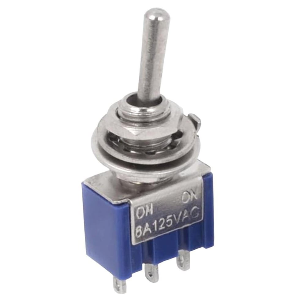 Powermaster IC-139 On-On Ø6Mm Toggle Switch MTS-102 - Fiş - Jack - Şase - Buton - Konnektör