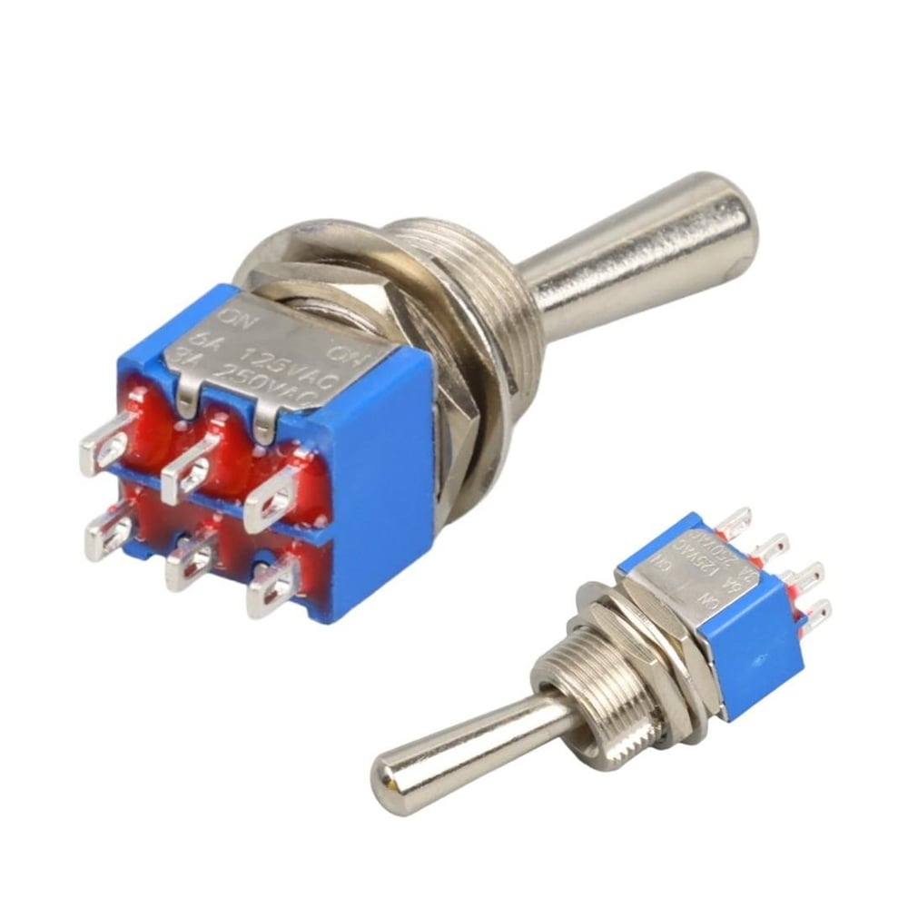 Oem IC-148G Toggle Switch On-Off Ø12Mm Mts-202L - Fiş - Jack - Şase
