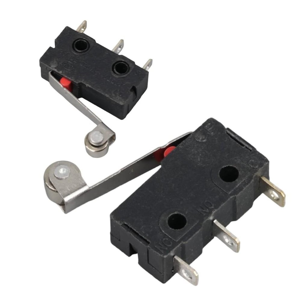 Oem IC-168 / KW4-Z5F Micro Switch Lehim Bacak Makaralı 5A/250Vac - Fiş - Jack - Şase