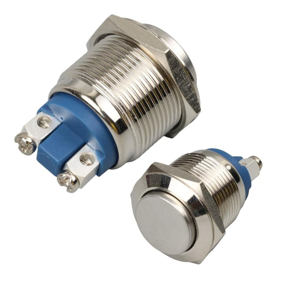 Oem IC-182H D97 19Mm Metal Yaylı Buton Yüksek - Fiş - Jack - Şase