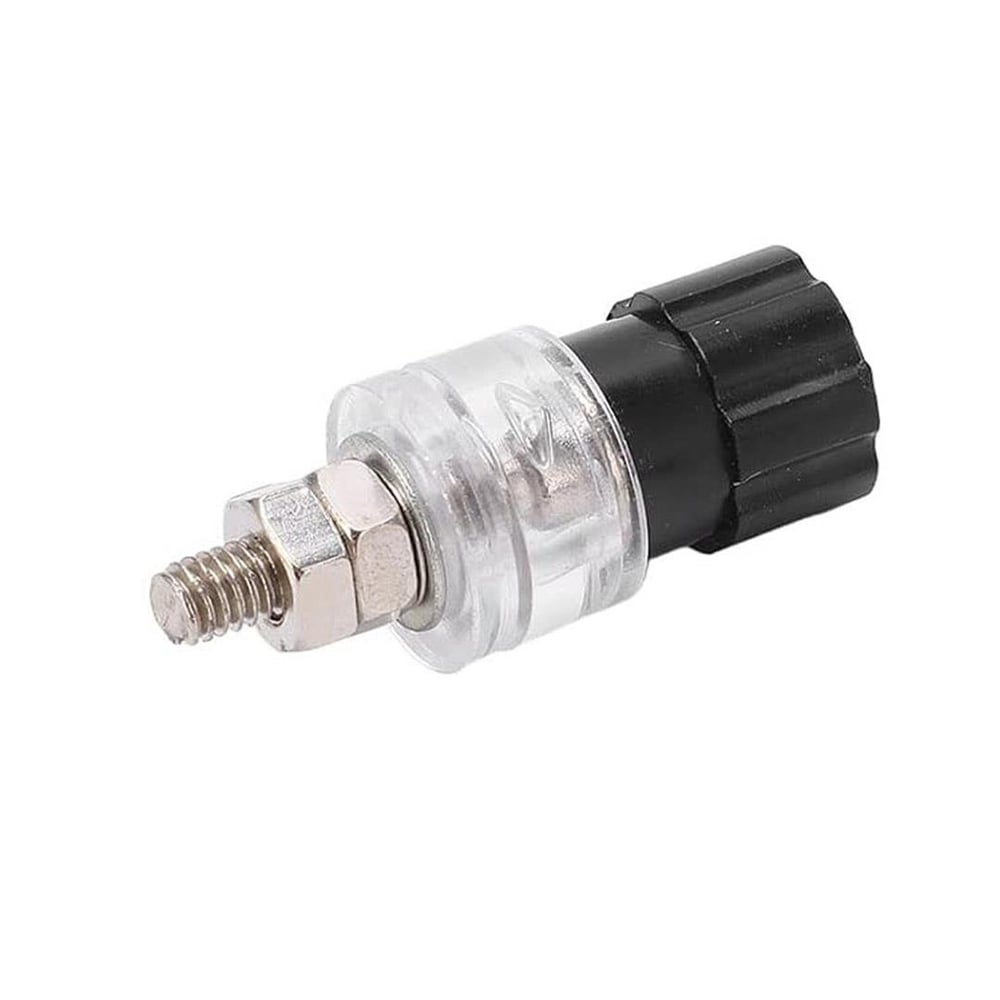 Powermaster IC-240B Siyah Şeffaf Büyük Boy Born Klemens - Fiş - Jack - Şase - Buton - Konnektör