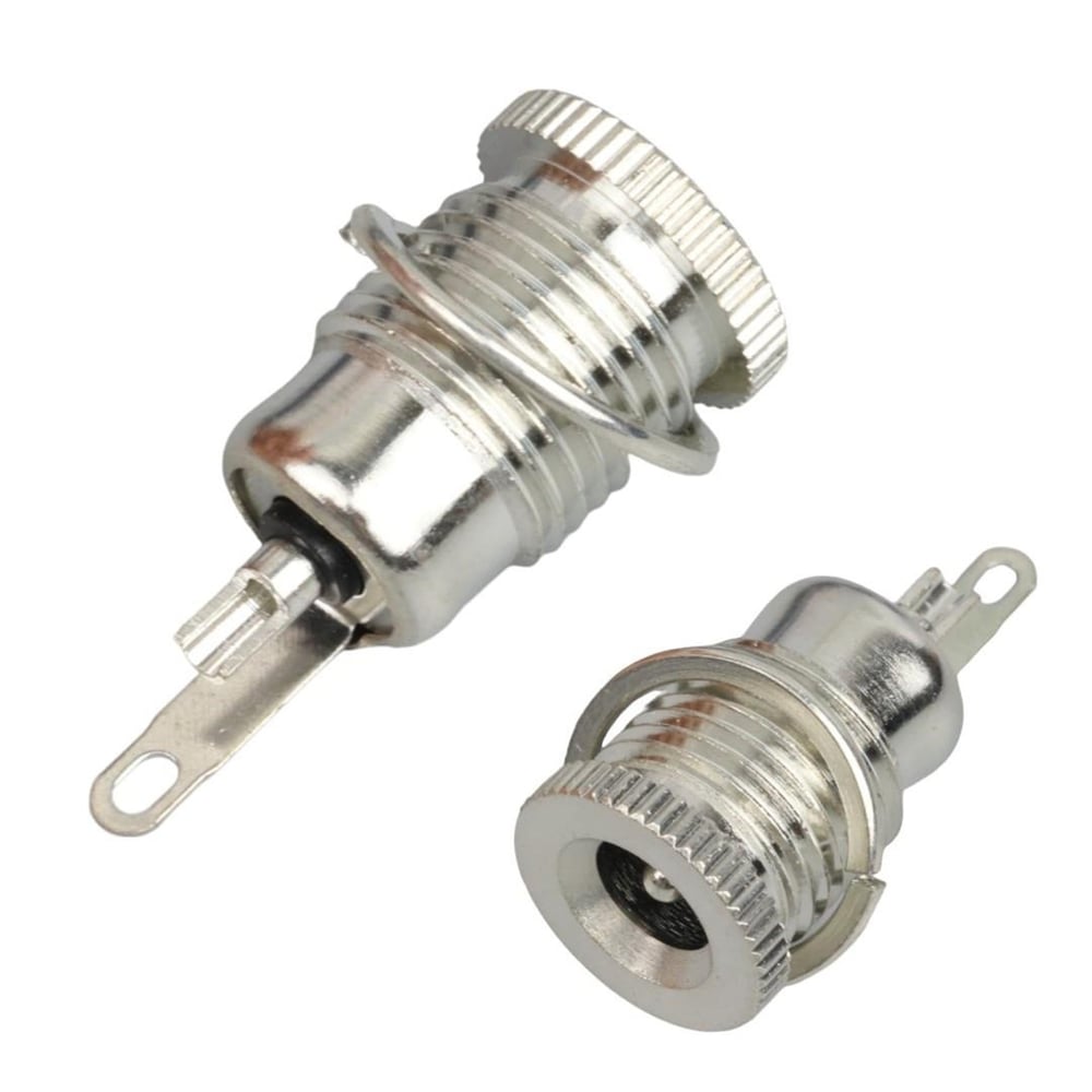 Oem IC-258D Jak Dc 2.1Mm Metal Ø12Mm - Fiş - Jack - Şase