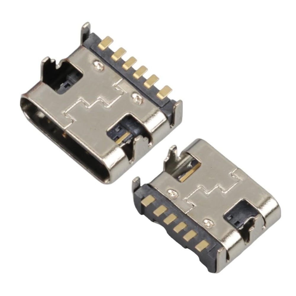 Powermaster IC-266B-3 Type-C 6P Dişi Şase - Fiş - Jack - Şase