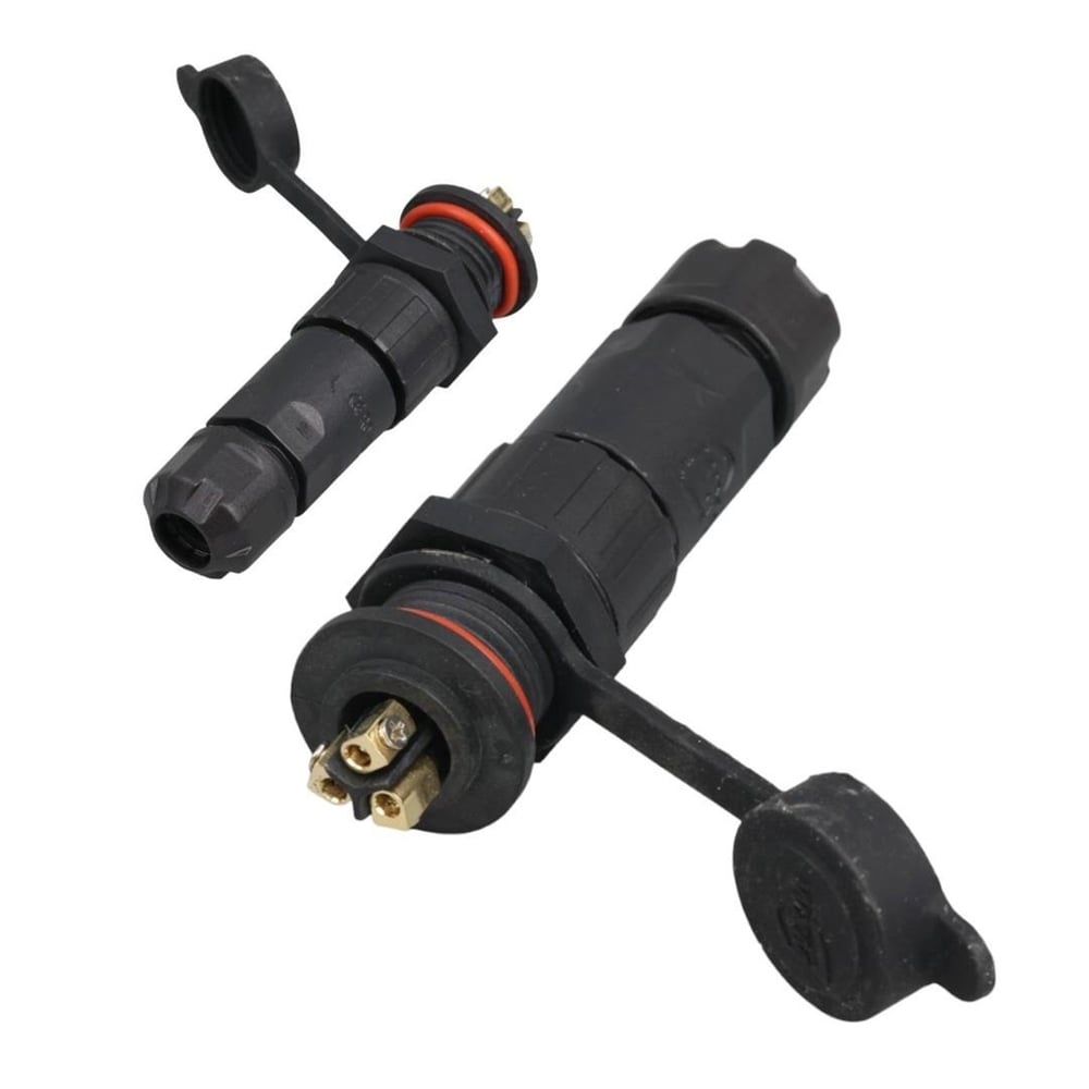 Powermaster IC-266M 16Mm Su Geçirmez Konnektor Şase Seyyar Takım 3P - Fiş - Jack - Şase
