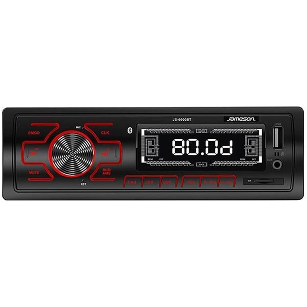 Jameson Jameson JS-6600BT USB-SD-FM-AUX-Bluetooth Mekaniksiz Oto Teyp 4x55 W - Oto Teyp