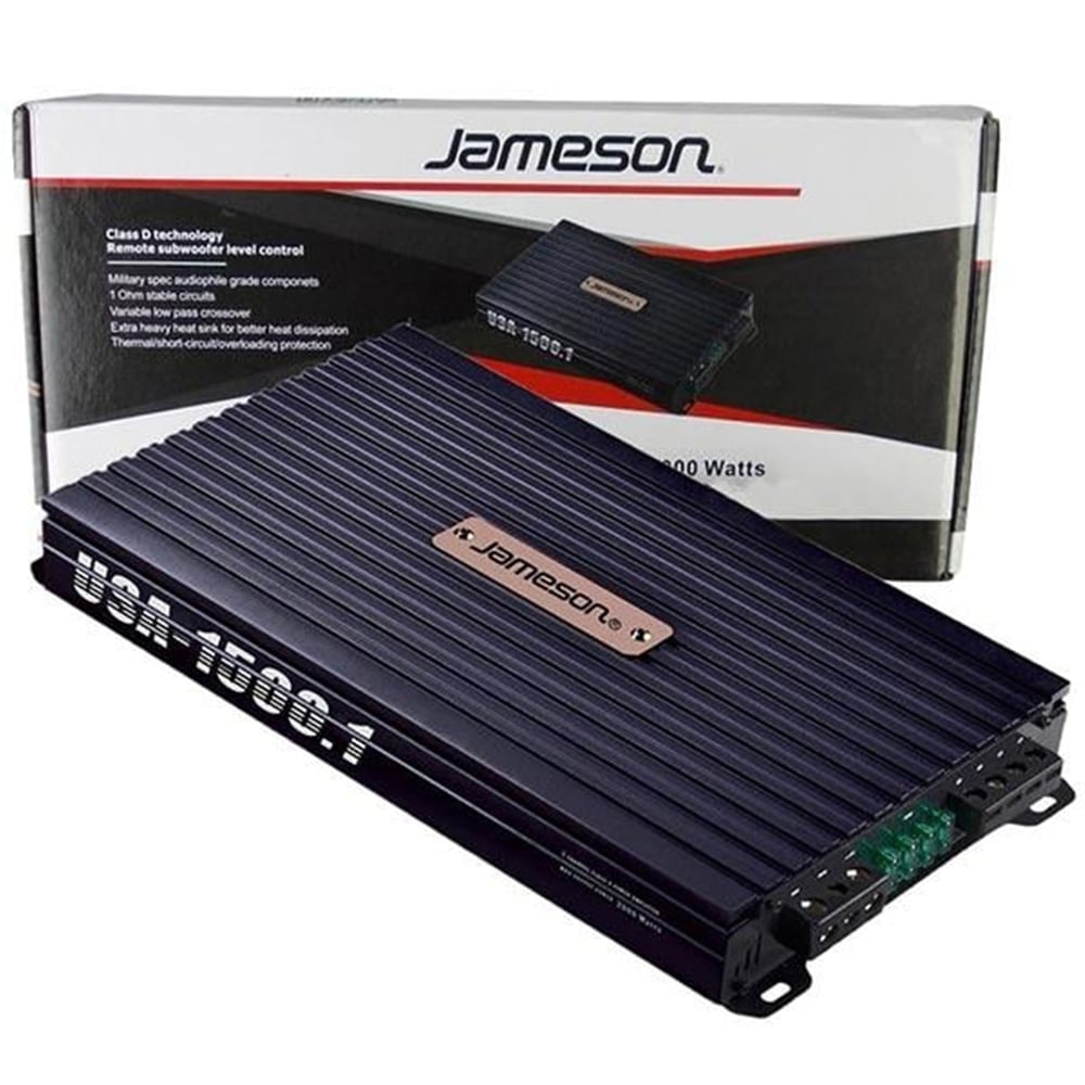 Jameson Jameson USA-1500.1 Tek Kanal 12000W Bass Anfi - Oto Amfiler