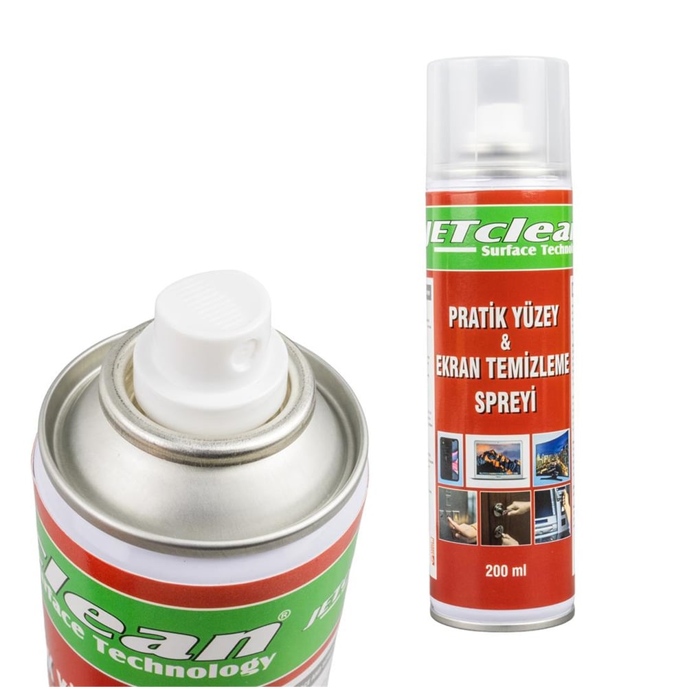 Jetclean Jetclean 200ml Pratik Yüzey Ve Ekran Temizleme Spreyi - Sprey