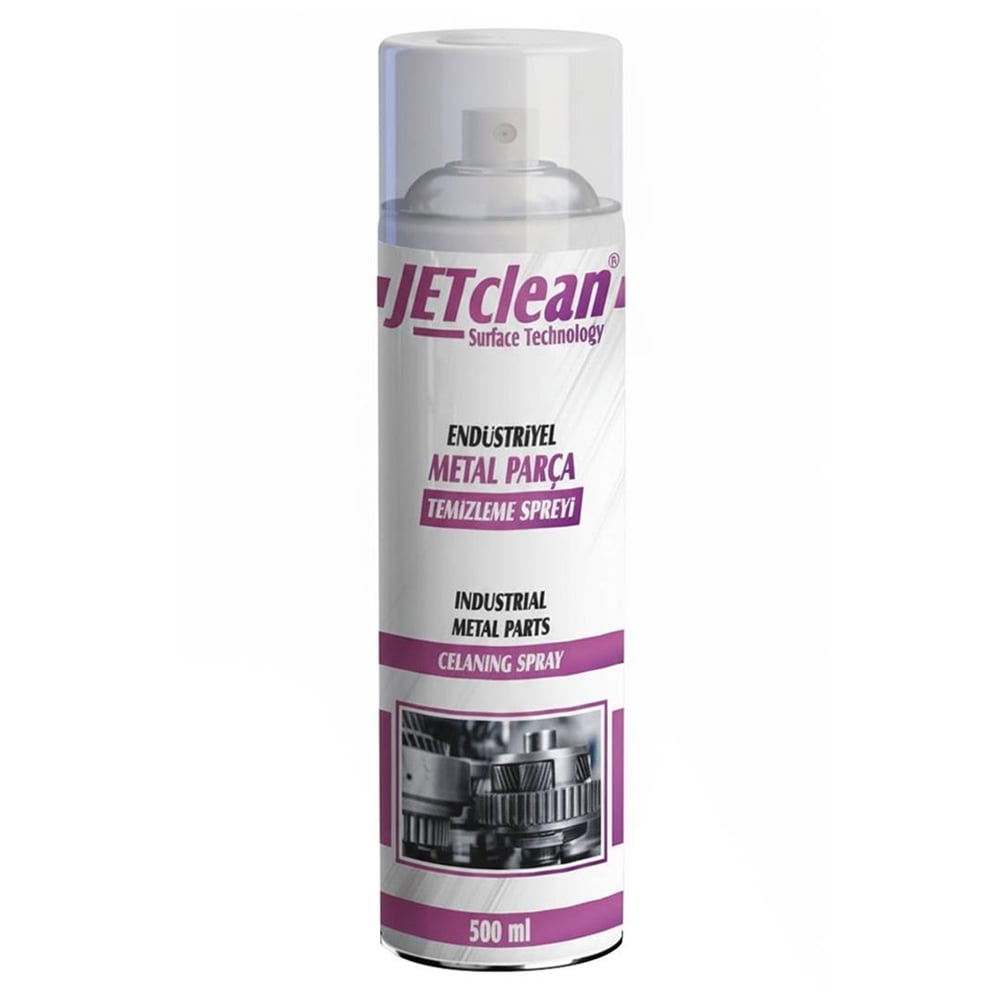 Jetclean JETCLEAN 500ML ENDÜSTRİYEL METAL PARÇA TEMİZLEME SPREYİ - Sprey
