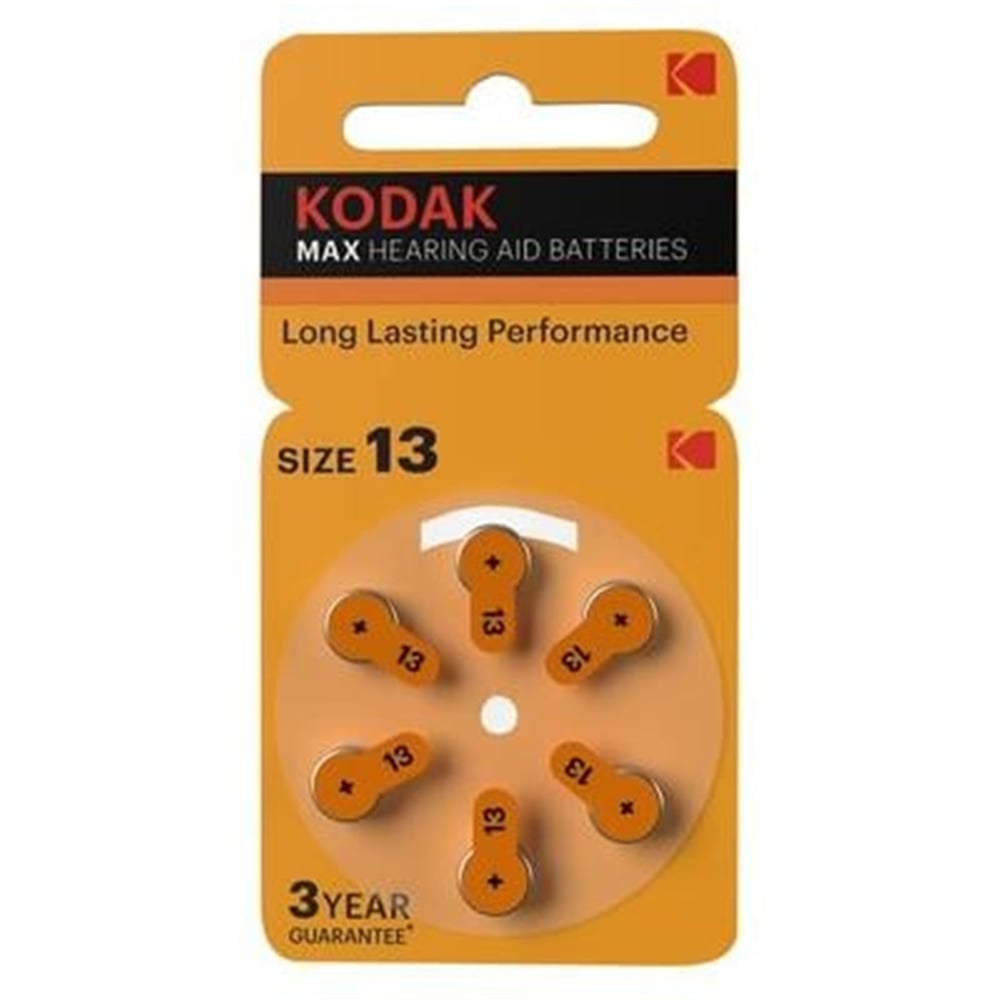 Kodak Kodak 13 No Kulaklık Pili (6Lı Paket) - Piller