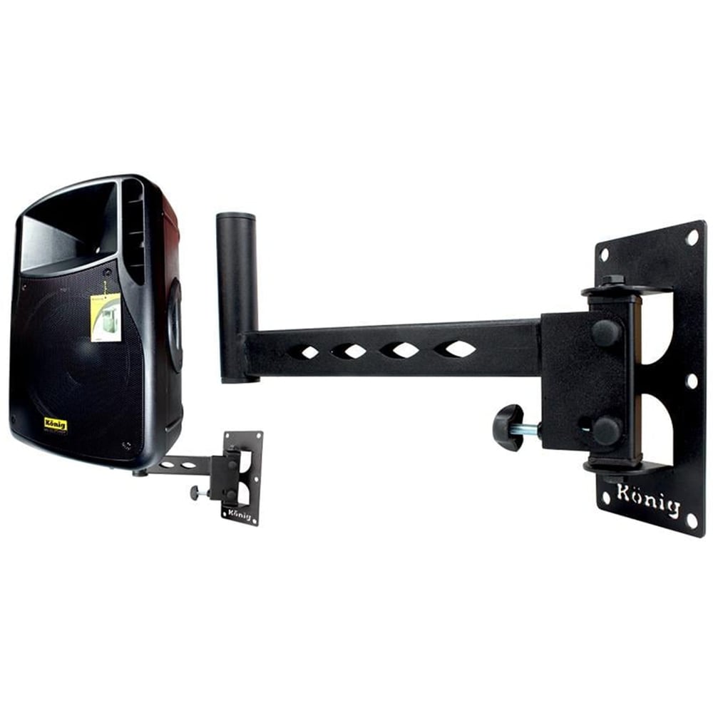 König König K-202 Kabinli Hoparlör Askı Aparatı (38 Cm Hoparlör Sehpa) - Tv Askı Aparatları