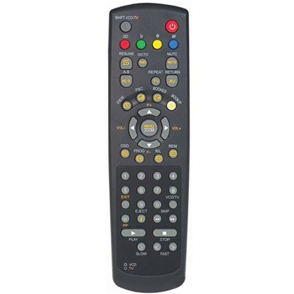 Telefunken Kt/22 Telefunken Vcdli Tv Kumanda Siyah - Lcd-Led-Plazma TV Kumandaları