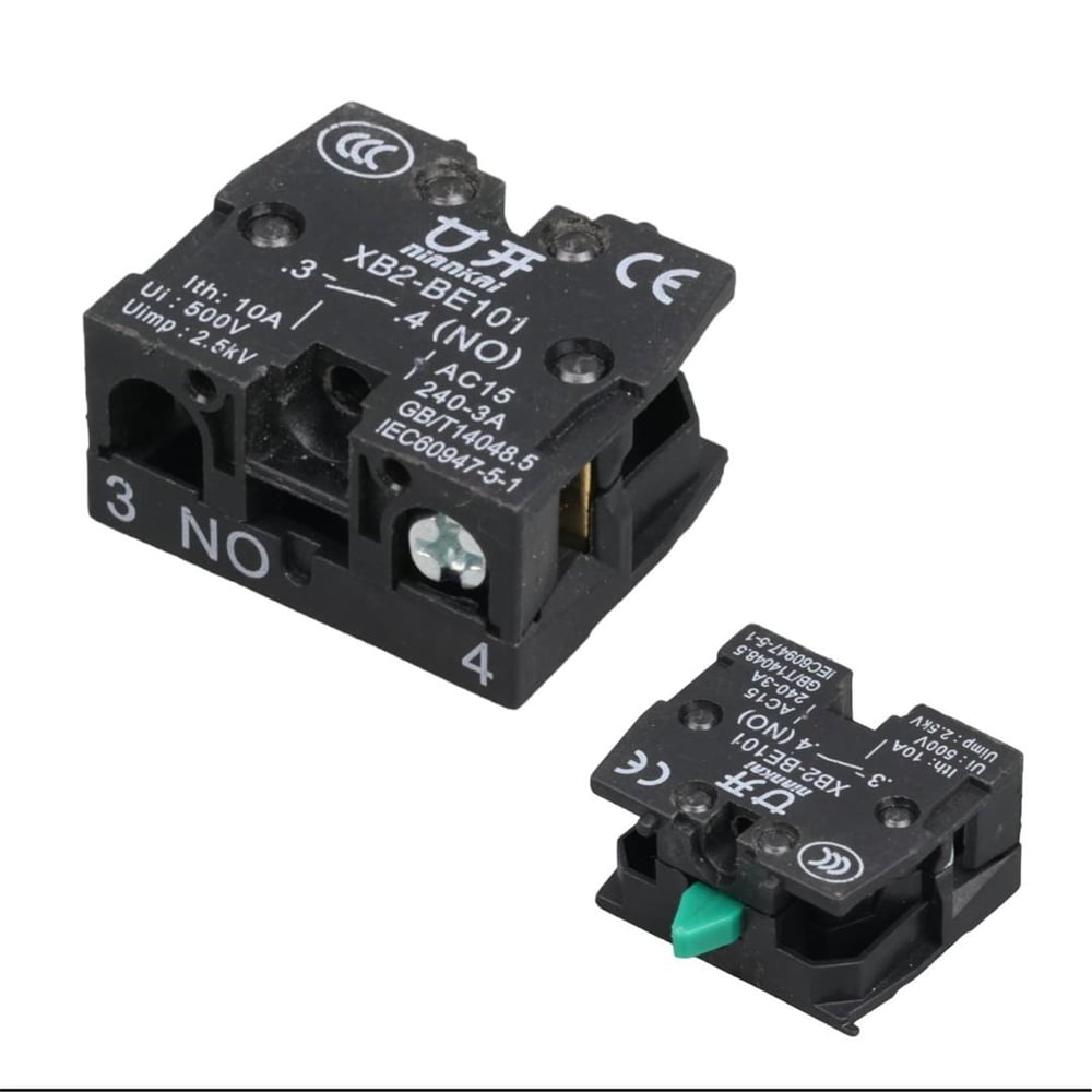 İntercom Lay5-Be101 22 Mm Kontak Blok No Yeşil - Fiş - Jack - Şase